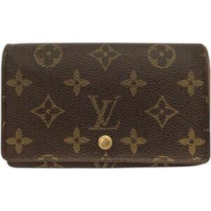 (L1) Louis Vuitton Wallet Brown Monogram